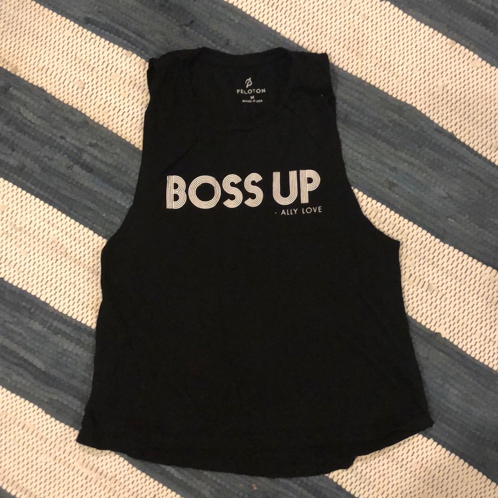 Women’s Boss Up Peloton Tank, Size Medium